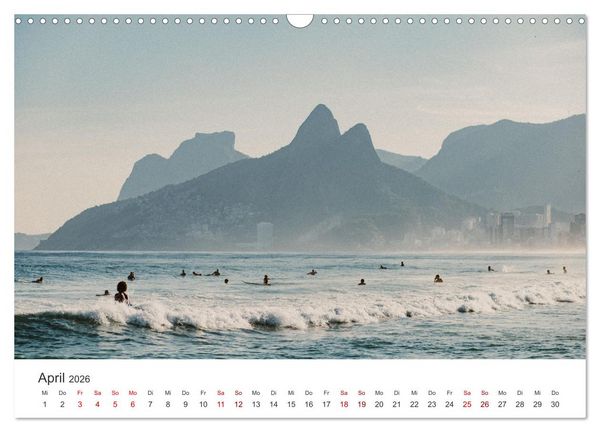 Produktbild: Rio de Janeiro - Am Fu&szlig;e des Corcovados. (Wandkalender 2026 DIN A3 quer), CALVENDO Monatskalender