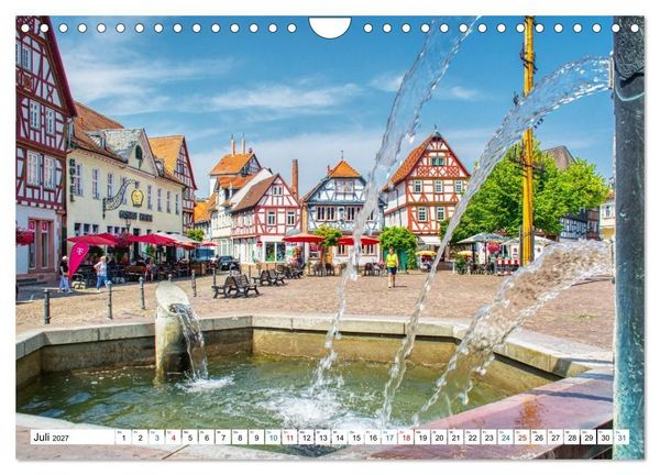 Produktbild: Seligenstadt - Die Stadt mit Geschichte und Flair (Wandkalender 2027 DIN A4 quer), CALVENDO Monatskalender