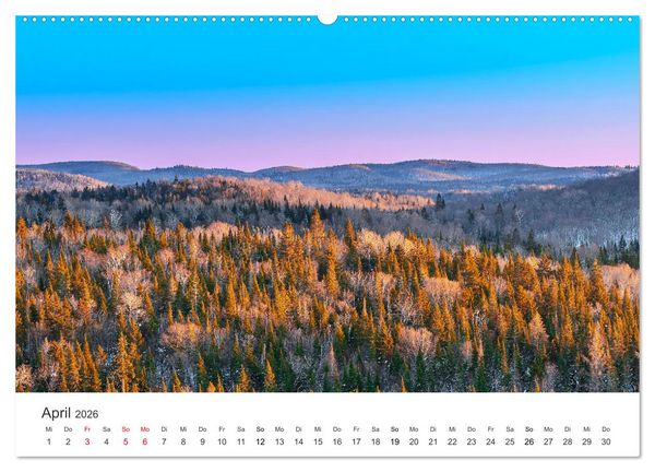 Produktbild: Kanadas Wunder (hochwertiger Premium Wandkalender 2026 DIN A2 quer), Kunstdruck in Hochglanz
