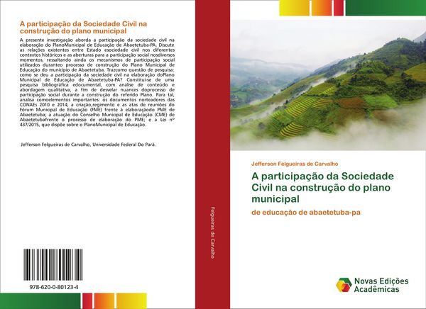 Produktbild: A participa&ccedil;&atilde;o da Sociedade Civil na constru&ccedil;&atilde;o do plano municipal