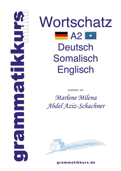 Produktbild: W&ouml;rterbuch Deutsch - Somalisch- Englisch A2