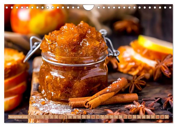 Produktbild: Alles Apfel oder was?! - K&ouml;stliche Apfelgerichte f&uuml;r jede Gelegenheit! (Wandkalender 2026 DIN A4 quer), CALVENDO Monatskalender
