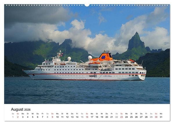 Produktbild: Expeditions-Kreuzfahrten MS BREMEN und MS HANSEATIC (Wandkalender 2026 DIN A2 quer), CALVENDO Monatskalender