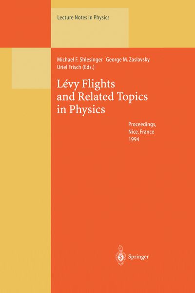 Produktbild: L&eacute;vy Flights and Related Topics in Physics