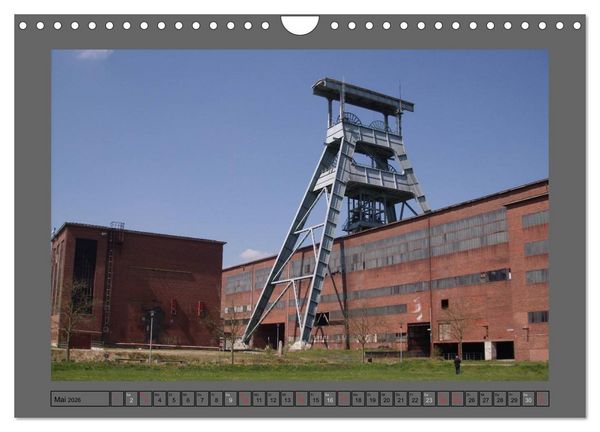 Produktbild: Zeche Ewald in Herten (Wandkalender 2026 DIN A4 quer), CALVENDO Monatskalender