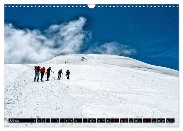 Produktbild: Monte Rosa Classic - Die klassische Tour um das Monte Rosa Massiv (Wandkalender 2026 DIN A3 quer), CALVENDO Monatskalender