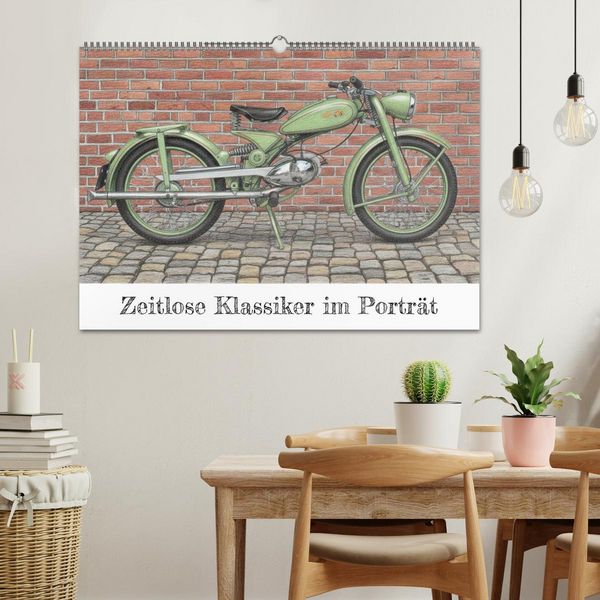 Produktbild: Zeitlose Klassiker im Portr&auml;t (Wandkalender 2027 DIN A2 quer), CALVENDO Monatskalender