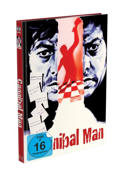 Produktbild: CANNIBAL MAN - 3-Disc Mediabook - Cover D - Limited 125 Edition - Uncut  (4K Ultra HD) (+ Blu-ray) (+ BD)