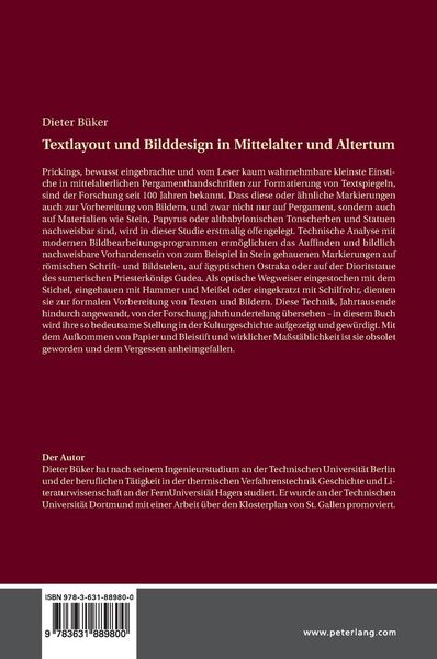 Produktbild: Textlayout und Bilddesign in Mittelalter und Altertum