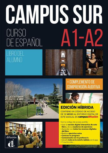 Produktbild: Campus Sur A1-A2 - Edicion hibrida - Libro del alumno