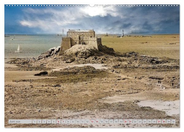Produktbild: Frankreich: Lichtstimmungen der Phantasie (Wandkalender 2026 DIN A2 quer), CALVENDO Monatskalender