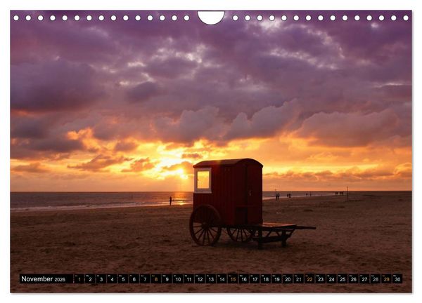 Produktbild: Borkum (Wandkalender 2026 DIN A4 quer), CALVENDO Monatskalender
