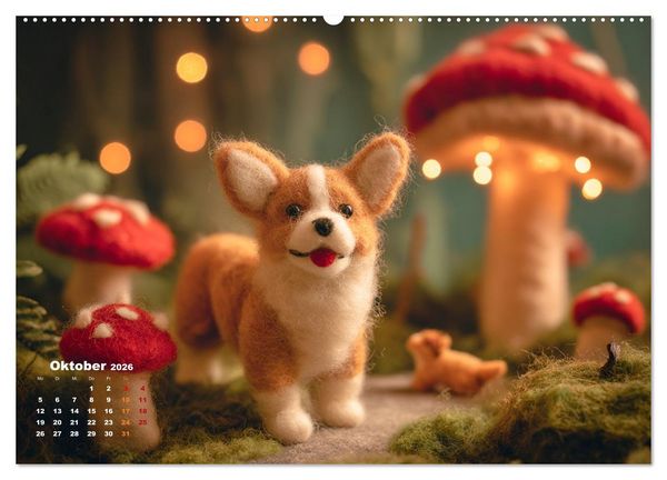 Produktbild: Tierisch flauschige Abenteuerreise (hochwertiger Premium Wandkalender 2026 DIN A2 quer), Kunstdruck in Hochglanz