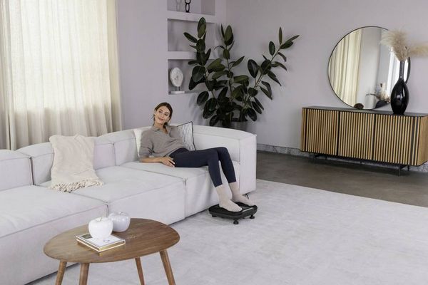 Produktbild: Medisana LM 100 Fu&szlig;massageger&auml;t 60W Schwarz
