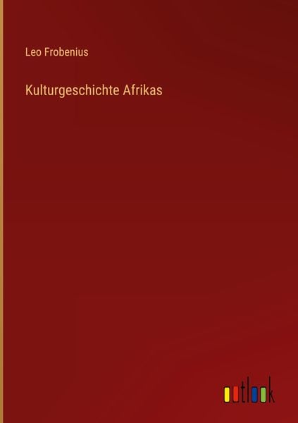 Produktbild: Kulturgeschichte Afrikas