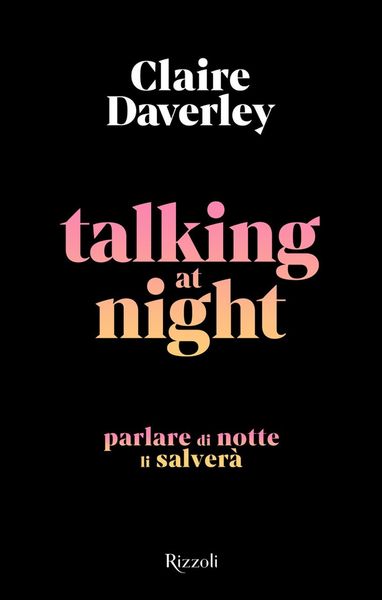 Produktbild: Talking at night. Ediz. italiana
