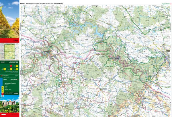 Produktbild: Freytag & berndt Wanderkarte WK 0073 Nationalpark Thayatal, Kamptal - Znaim - Retz - Gars am Kamp 1:50.000