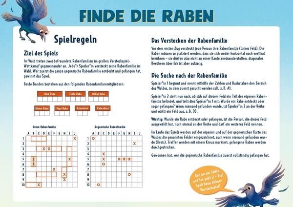Produktbild: Der XXL-Spiel- und Spa&szlig;block mit 50 Vorlagen &ndash; Rabentastisch!