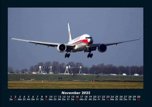 Produktbild: Flugzeuge 2025 Fotokalender DIN A4