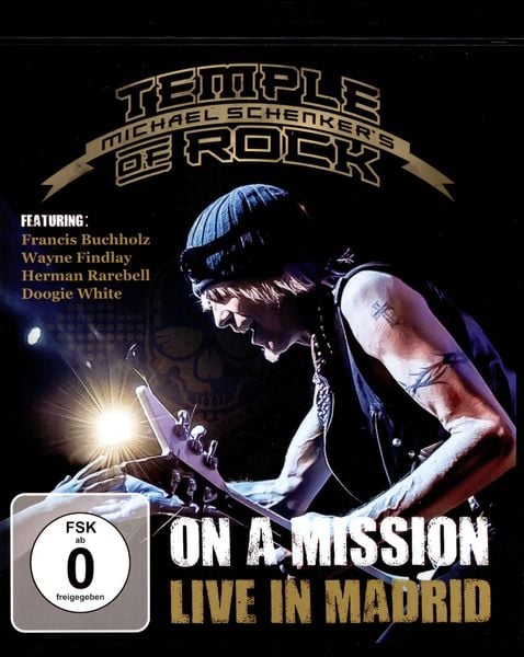 Produktbild: Michael Schenker - Temple of Rock/On A Mission - Live In Madrid (4K Ultra HD)
