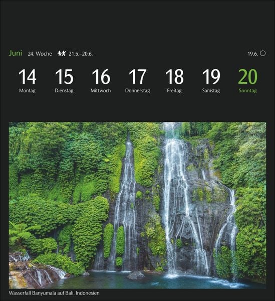 Produktbild: GEO Magische Natur Postkartenkalender 2027 - Wochenkalender mit 53 Postkarten