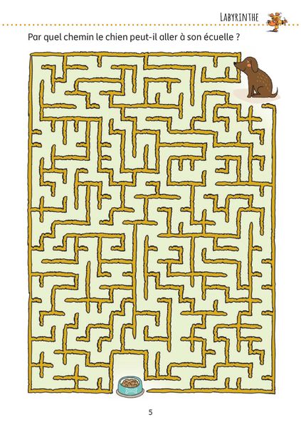 Produktbild: Bloc de casse-t&ecirc;tes et livre activite 6 ans : Des &eacute;nigmes color&eacute;es pour la maternelle - cahier activite 5 ans labyrinthe, sudoku, etc pour stimuler