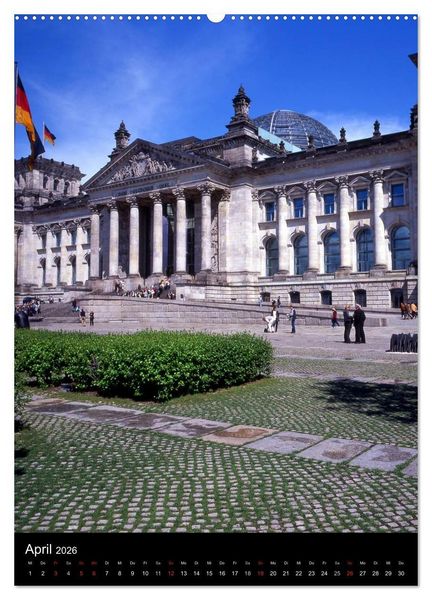 Produktbild: Weltstadt Berlin (hochwertiger Premium Wandkalender 2026 DIN A2 hoch), Kunstdruck in Hochglanz