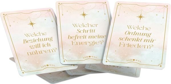 Produktbild: Dein 13-W&uuml;nsche Rauhnachts-Orakel - 37 farbige Karten und W&uuml;nschezetteln und einem 48-seitigem Booklet