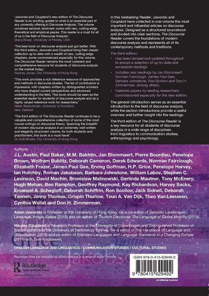 Produktbild: The Discourse Reader