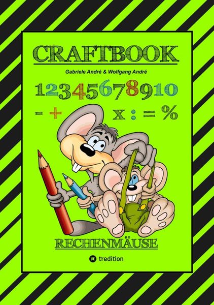 Produktbild: Craftbook - Rechnen und Mengen Lernen - Malbuch - Bastelbuch - Spielebuch - Spieletipps
