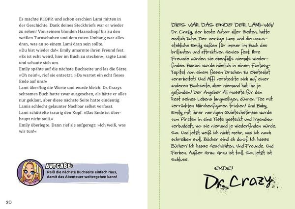 Produktbild: Lami. Gefangen im verr&uuml;ckten Buch