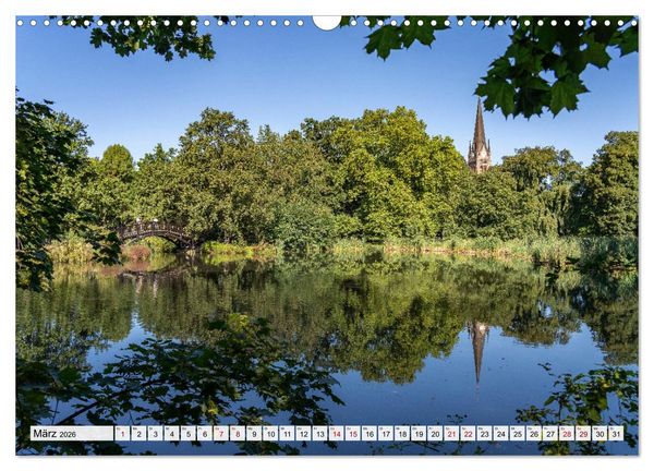 Produktbild: Sachsen - Leipzig (Wandkalender 2026 DIN A3 quer), CALVENDO Monatskalender