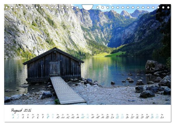 Produktbild: Traumhafter K&ouml;nigssee (Wandkalender 2026 DIN A4 quer), CALVENDO Monatskalender