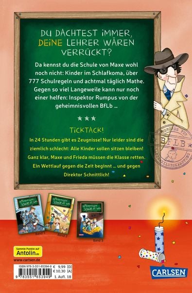 Produktbild: Die unlangweiligste Schule der Welt 4: Zeugnis-Alarm!