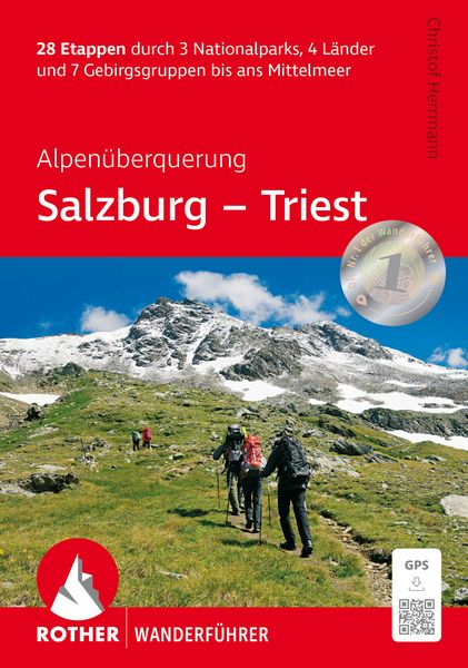 Produktbild: ROTHER Wanderf&uuml;hrer Alpen&uuml;berquerung Salzburg - Triest