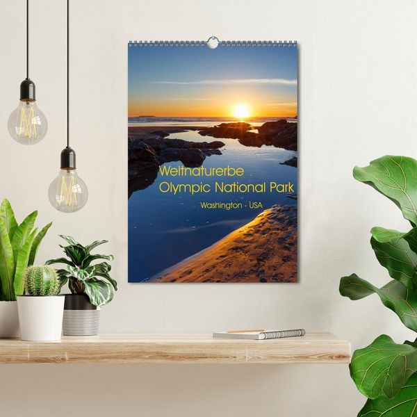 Produktbild: Weltnaturerbe Olympic National Park (Wandkalender 2026 DIN A3 hoch), CALVENDO Monatskalender