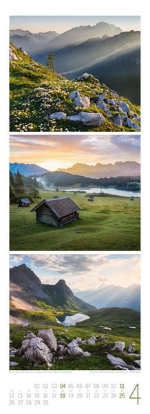 Produktbild: Bergzeit Triplet-Kalender 2027