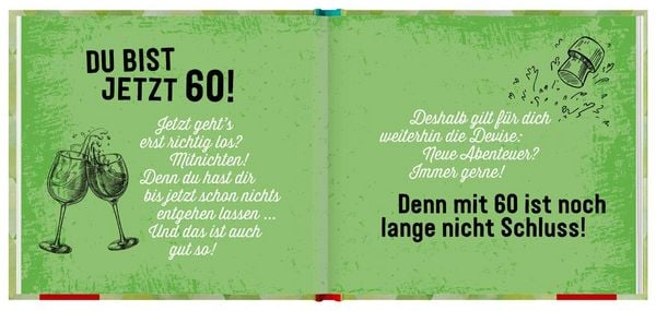 Produktbild: 60 werden ist wahnsinnig berauschend!