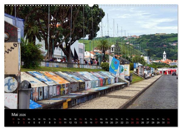 Produktbild: Azoren - Ein Naturerlebnis (hochwertiger Premium Wandkalender 2026 DIN A2 quer), Kunstdruck in Hochglanz