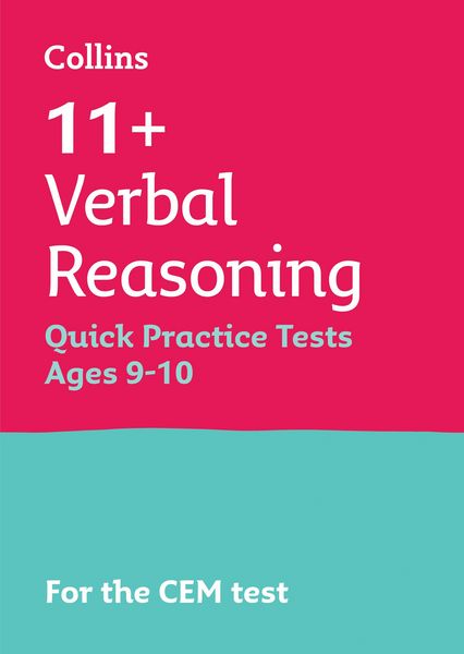 Produktbild: 11+ Verbal Reasoning Quick Practice Tests Age 9-10 (Year 5)