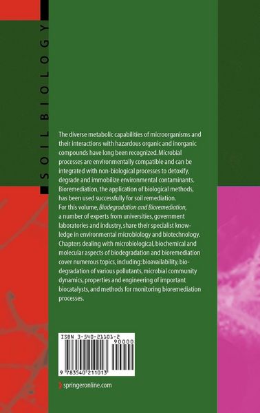 Produktbild: Biodegradation and Bioremediation