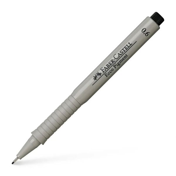 Produktbild: Faber-Castell Tintenschreiber Ecco Pigment 0.6 sw