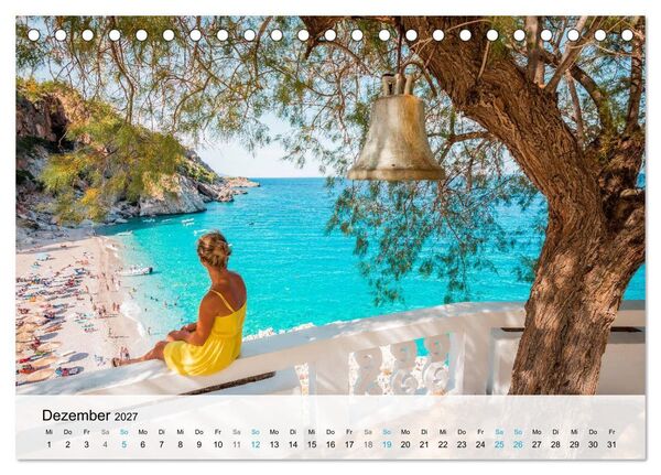 Produktbild: Insel Karpathos - Inselsch&ouml;nheit des Dodekanes (Tischkalender 2027 DIN A5 quer), CALVENDO Monatskalender