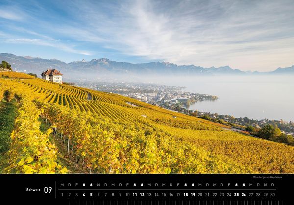 Produktbild: Schweiz Premiumkalender 2027