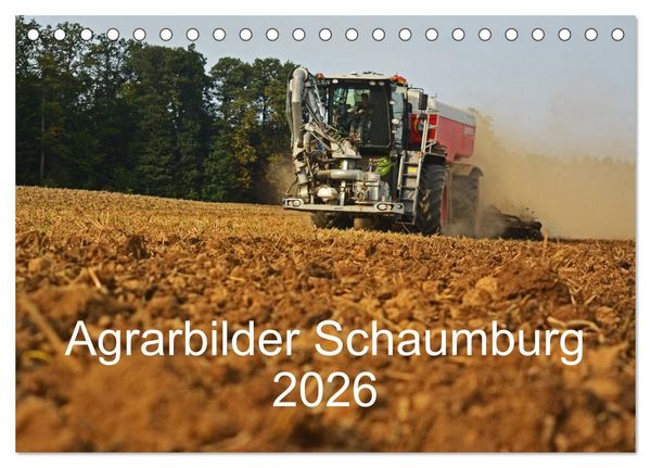 Produktbild: Agrarbilder Schaumburg 2026 (Tischkalender 2026 DIN A5 quer), CALVENDO Monatskalender