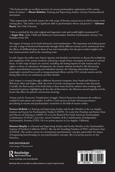 Produktbild: Trauma and the Destructive-Transformative Struggle