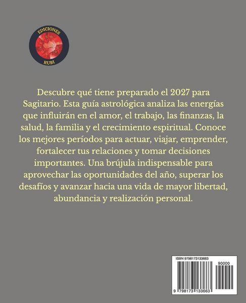 Produktbild: Sagitario Hor&oacute;scopo 2027
