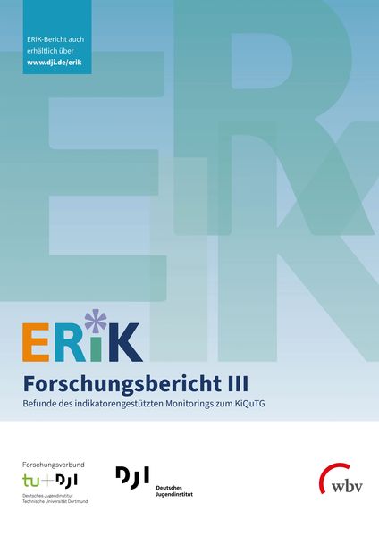 Produktbild: ERiK-Forschungsbericht III