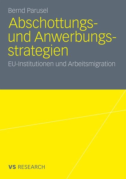 Produktbild: Abschottungs- und Anwerbungsstrategien