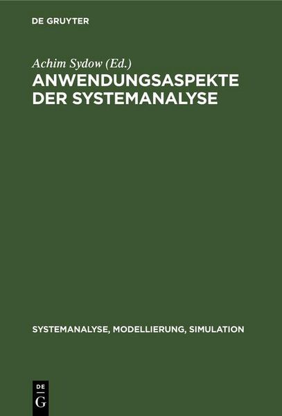 Produktbild: Anwendungsaspekte der Systemanalyse